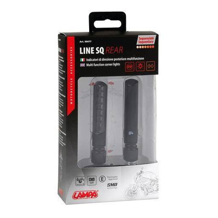 LAMPA Linia SQ kierunkowskazy tylne sekwencyjne - diodowe 12V LED