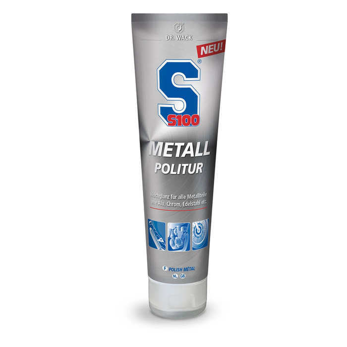 S100 Metal Polish – Preparat Do Polerowania Elementów Metalowych, 100ML