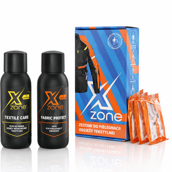 Zestaw Xzone do pielęgnacji odzieży motocyklowej tekstylnej