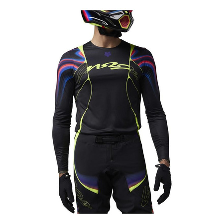 Bluza motocyklowa cross FOX FLEXAIR ENERGY BLACK czarny