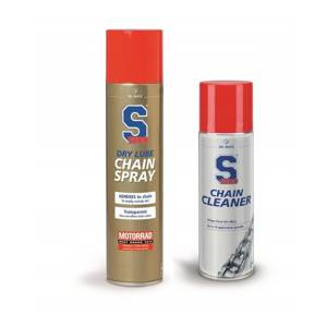 Zestaw motocyklowy do łańcucha S100 smar żel do czyszczenia