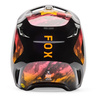 Kask cross FOX V1 KAIROS TANGERINE czarny pomarańczowy