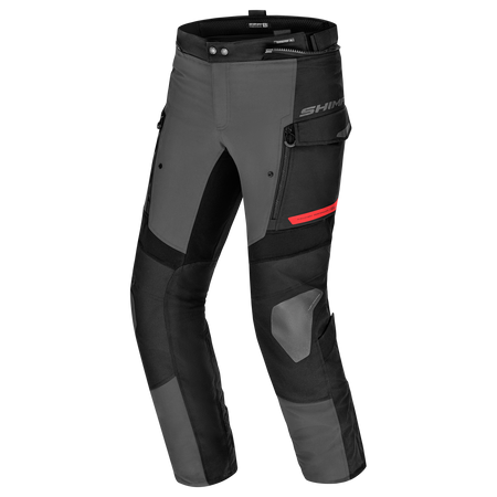 Spodnie motocyklowe SHIMA DUNE RED czarny szary czerwony