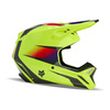 Kask cross offroad motocyklowy FOX V1 Flora Helmet żółty