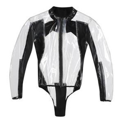 Kurtka przeciwdeszczowa motocyklowa DAINESE RAIN BODY RACING D1 przezroczysty