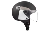 Kask motocyklowy MT STREET S INBOARD MATT BLACK/GREY czarny szary