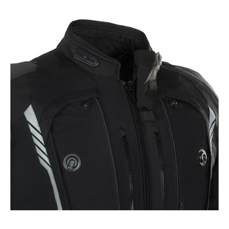 Kurtka motocyklowa tekstylna Rebelhorn PATROL czarny