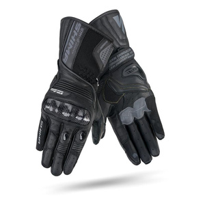 Rękawice motocyklowe skórzane sportowe Shima STR-2 VENT GLV czarny