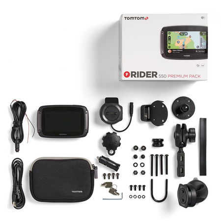 Nawigacja / GPS motocyklowa TOMTOM Rider 550 Premium Pack