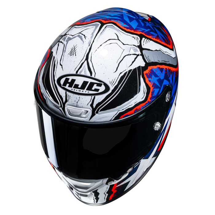 Kask motocyklowy integralny sportowy HJC RPHA 1 Garrett Gerloff Replica biały/czerwony