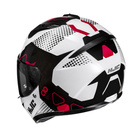 Kask motocyklowy integralny HJC C10 Aspa biały/czarny