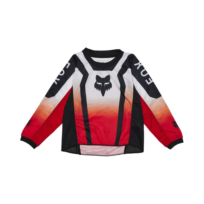 Bluza motocyklowa dziecięca FOX Kids 180 Lean Fluorescent Red