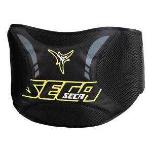 Pas nerkowy motocyklowy SECA DUAL czarny żółty fluo