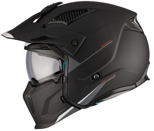 Kask motocyklowy MT STREETFIGHTER SV S SOLID MATT BLACK czarny mat