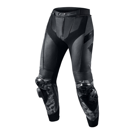 Kombinezon motocyklowy dwuczęściowy REBELHORN REBEL BLACK czarny