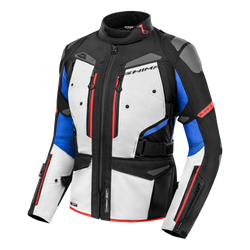 Kurtka motocyklowa damska SHIMA DUNE LADY BLUE czarny szary niebieski