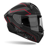 Kask motocyklowy AIROH MATRYX SENTINEL RED MATT czerwony szary czarny