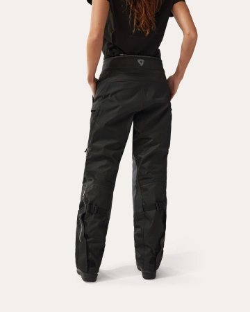 Spodnie motocyklowe tekstylne damskie REVIT SAND 5 H2O LADY BLACK czarny