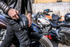 Torba motocyklowa na udo/nogę saszetka Rebelhorn HIP czarny-szary