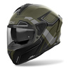 Kask motocyklowy AIROH SPARK 2 DART MILITARY GREEN MATT zielony szary czarny