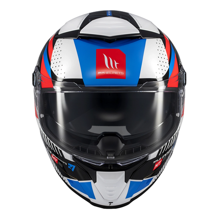 Kask motocyklowy MT THUNDER 4 SV LUMINENCE BLACK/WHITE/BLUE