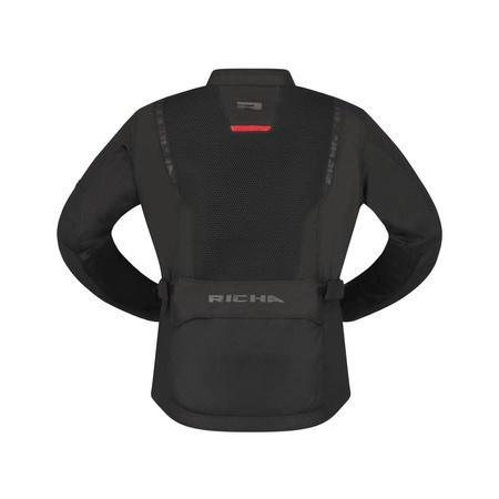 Kurtka tekstylna RICHA MONACO MESH WP BLACK czarny