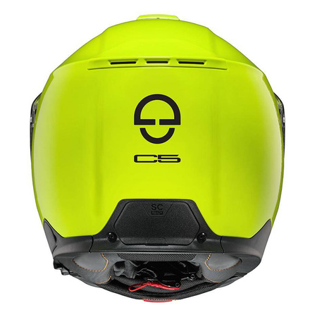 Kask szczękowy Schuberth C5 żółty fluo