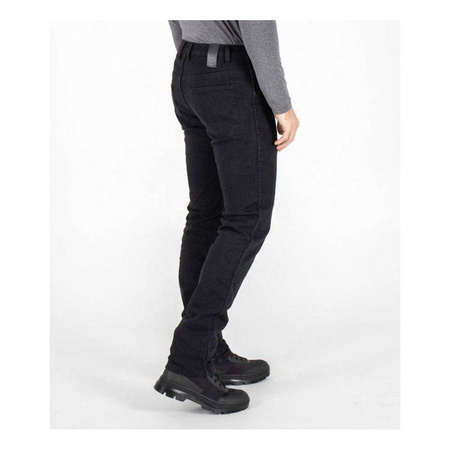 Spodnie jeans KNOX RICHMOND MK3 BLACK czarny