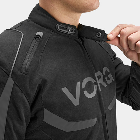 Kurtka motocyklowa VORG HORNET BLACK czarny