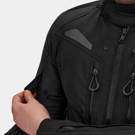 Kurtka motocyklowa SHIMA DUNE BLACK czarny