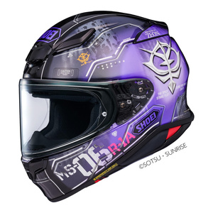 Kask integralny SHOEI NXR2 H-MOBILITY ZAKU TC-12 fioletowy czarny