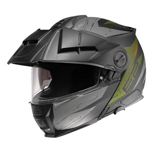 Kask motocyklowy SCHUBERTH E2 ECE EXPLORER GREEN czarny szary zielony