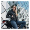 Damska kurtka motocyklowa skórzana miejska Rebelhorn IMPALA czarny