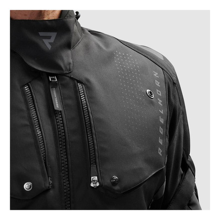 Kurtka motocyklowa tekstylna Rebelhorn HIKER IV czarny