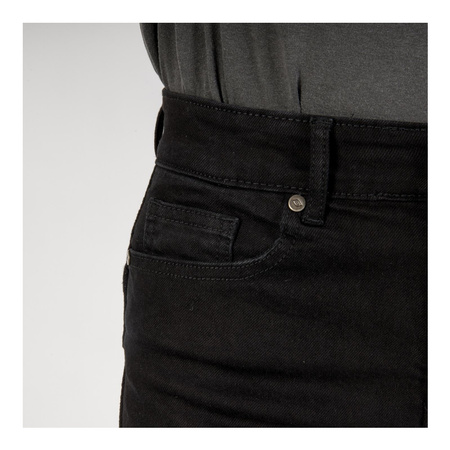 Spodnie motocyklowe damskie OZONE Striker Lady Slim Fit czarne