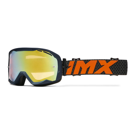 Gogle motocyklowe IMX Endurance Flip - Szyba Iridium Gold + Clear (2 szyby w zestawie)