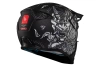 Kask motocyklowy MT STREETFIGHTER SV S HELLISH MATT BLACK/GREY czarny szary