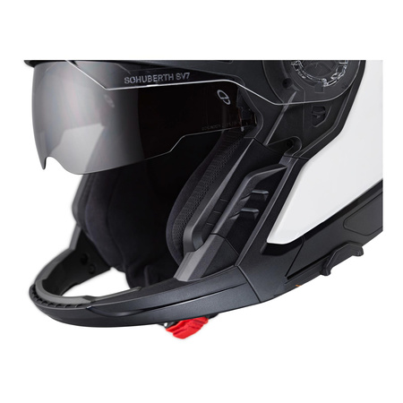 Kask motocyklowy SCHUBERTH J2 ECE GLOSSY WHITE biały