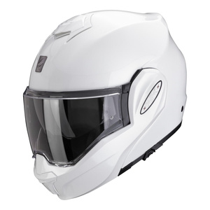 Kask motocyklowy SCORPION EXO-TECH EVO PRO SOLID PEARL WHITE biały