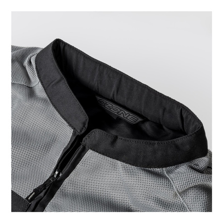 Kurtka motocyklowa tekstylna OZONE DART SILVER czarna