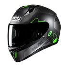 Kask motocyklowy integralny HJC C10 Aspa ciemny szary