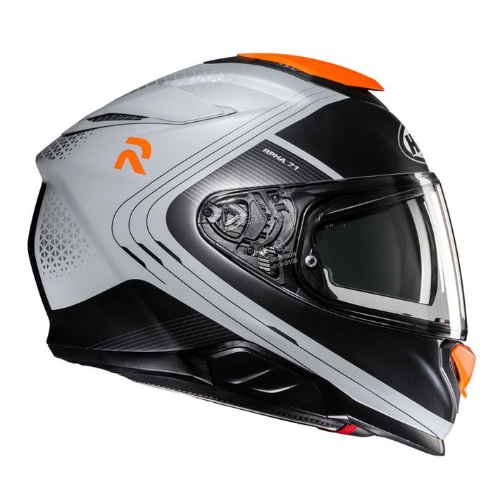 Kask motocyklowy integralny HJC RPHA 71 Frepe czarny/srebrny