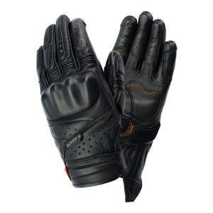 Rękawice motocyklowe SECA GHOST D3O BLACK czarny