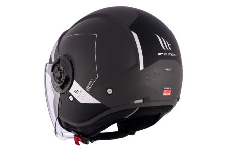 Kask motocyklowy MT VIALE SV S 68 UNIT MATT GREY szary czarny biały