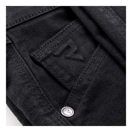 Jeansy motocyklowe Rebelhorn VANDAL TWILL czarny