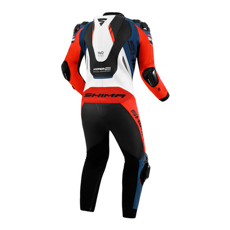 Kombinezon jednoczęściowy motocyklowy Shima HYPER-RS biały/niebieski