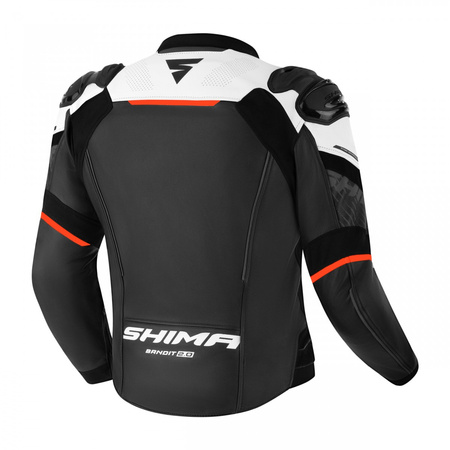 Kurtka motocyklowa skórzana Shima BANDIT 2.0 czerwony