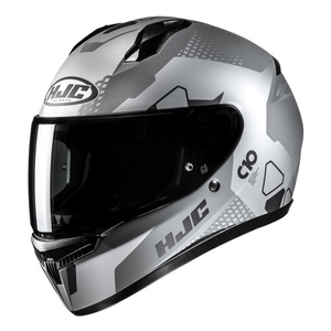 Kask motocyklowy integralny HJC C10 Aspa jasny szary