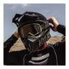 Gogle motocyklowe IMX Endurance Flip - Szyba Dark Smoke + Clear (2 szyby w zestawie)