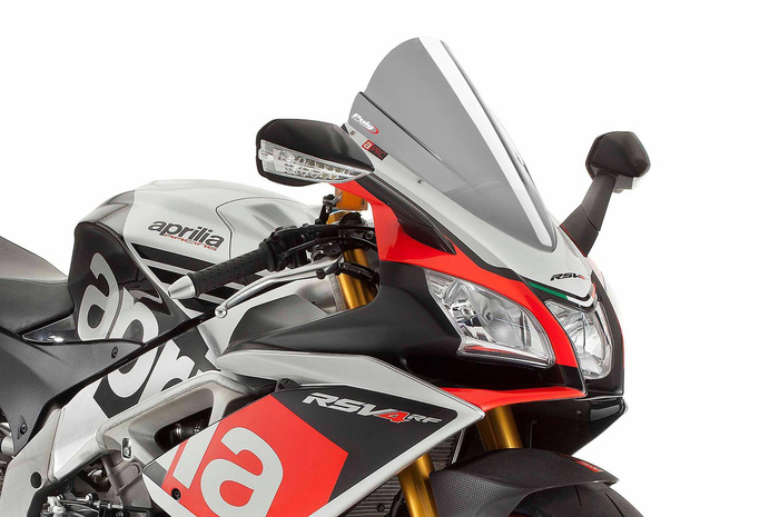 Szyba sportowa PUIG do Aprilia RS4V RF/RR 15-20 Lekko przyciemniany (H)